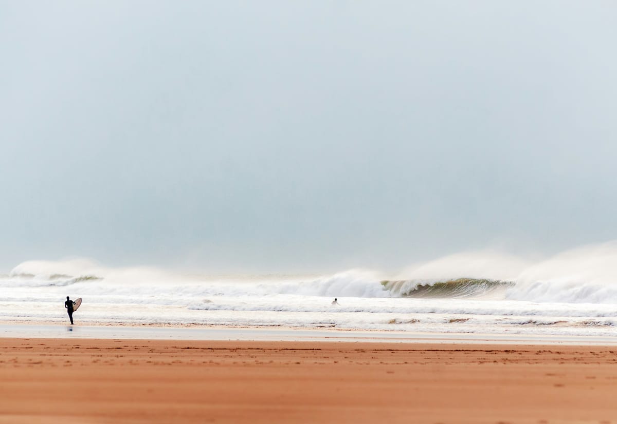 Don't go surfing in South Dakota for a while.