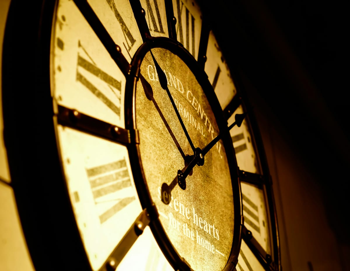 FLASH! Intelligence of mankind decreasing. Details at ... uh, when the little hand is on the ....