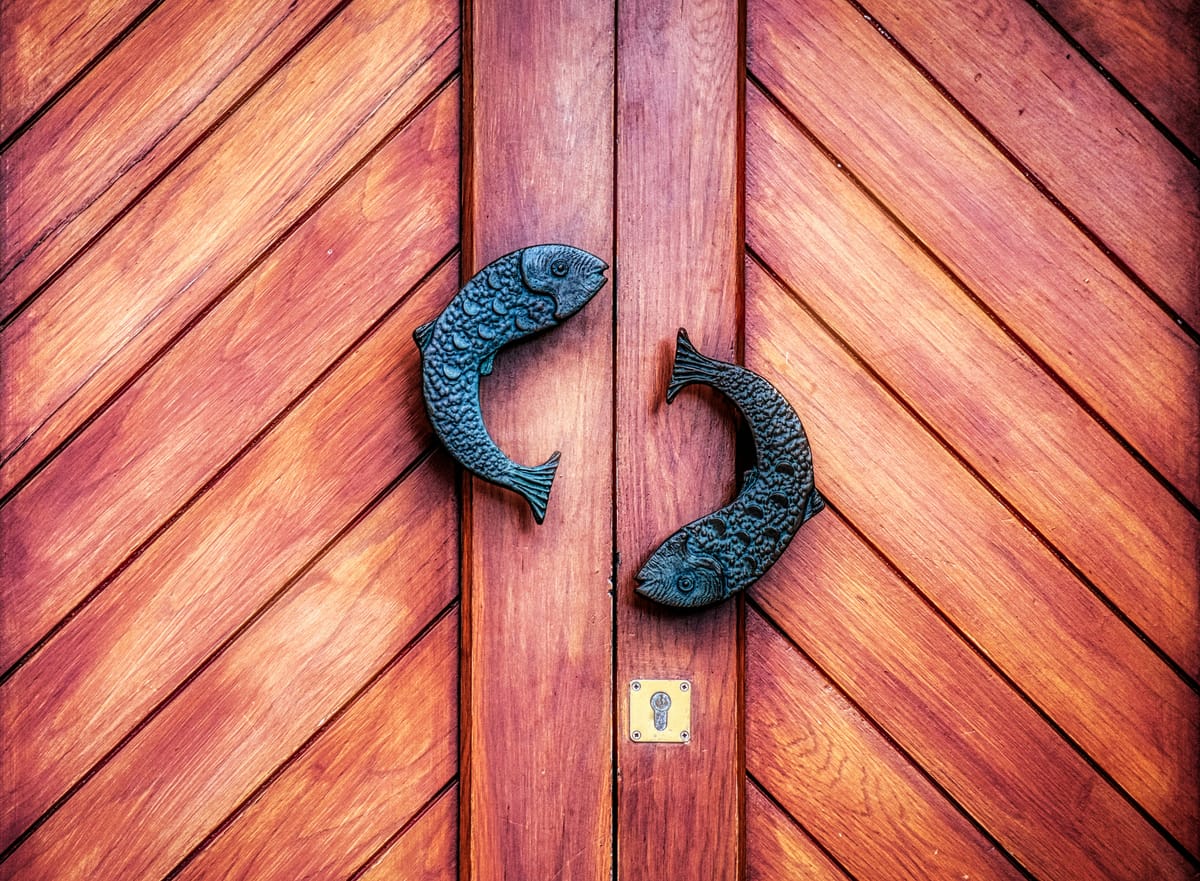 Don't ever slam a door; you might want to go back.