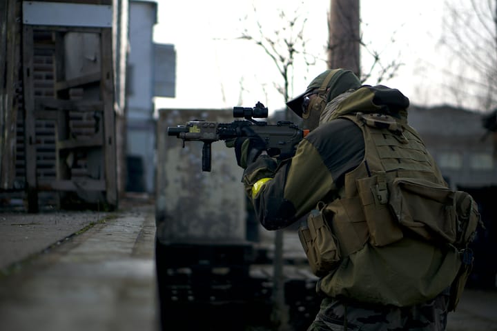 It takes both a weapon, and two people, to commit a murder.