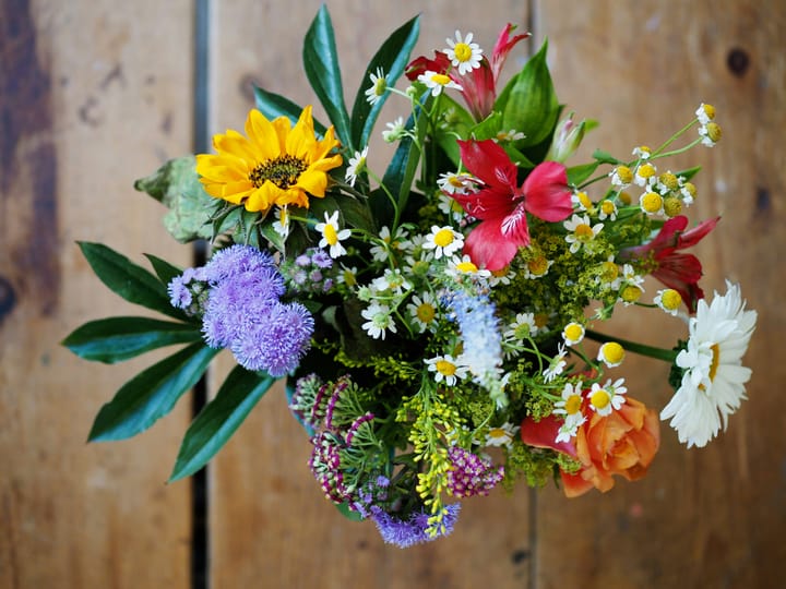 A hammer sometimes misses its mark - a bouquet never.