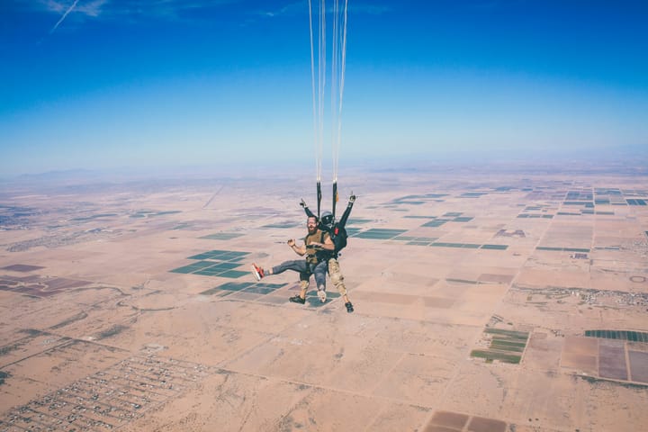 Life is to you a dashing and bold adventure.