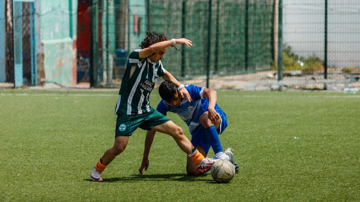 The attacker must vanquish; the defender need only survive.